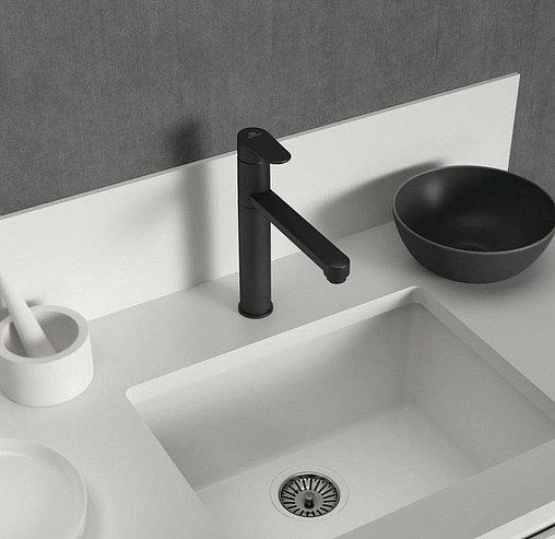 Смеситель для кухни Ideal Standard Cerafine O чёрный матовый BC501XG Смеситель для кухни Ideal Standard Cerafine O чёрный матовый BC501XG