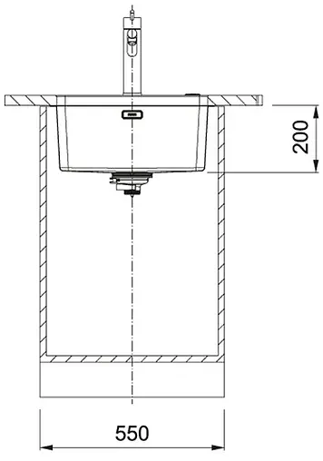 Мойка кухонная Franke Maris MYX 110-50 нержавеющая сталь 122.0600.945