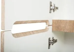 Шкаф-пенал подвесной BelBagno ETNA 40 L Rovere Bianco ETNA-1500-2A-SC-WO-P-L, 5