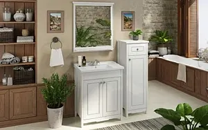 Зеркало Comforty Тбилиси 70 белый 00003132631CF Зеркало Comforty Тбилиси 70 белый 00003132631CF, 3