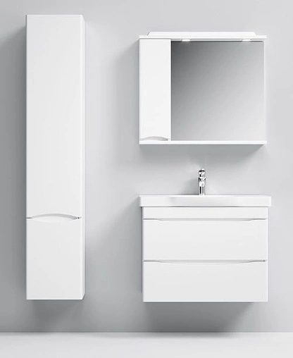 Шкаф-пенал подвесной Am.Pm Like 35 L белый M80CHL0356WG