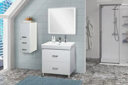 Зеркало с подсветкой Aquaton Соул 80 с подогревом 1A219302SU010