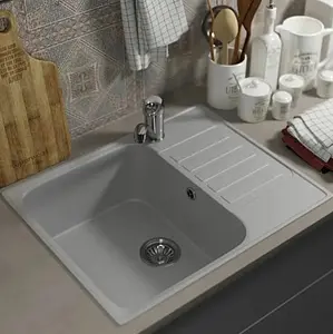 Мойка кухонная Uperwood UPD-202 дым 391020213 Мойка кухонная Uperwood UPD-202 дым 391020213, 3