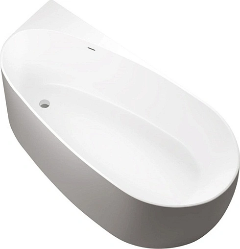 Ванна акриловая отдельностоящая Allen Brau Priority 2 170x80 белый матовый/панель платина 2.31002.21/PGM