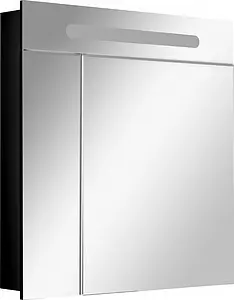 Шкаф-зеркало Roca Victoria Nord Black Edition 80 R чёрный ZRU9000100, 1