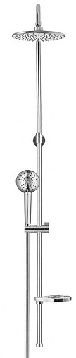 Душевая система без смесителя Swedbe Calypso хром 5074