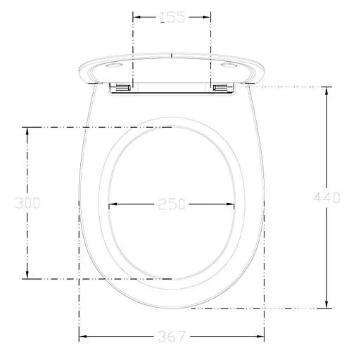 Крышка-сиденье для унитаза с микролифтом ISVEA D40 синий матовый 40D40544I-S