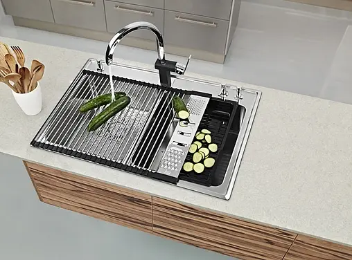 Мобильная сушилка с тёркой Teka нержавеющая сталь 40199260