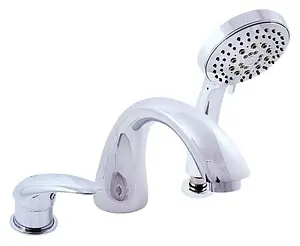 Смеситель на борт ванны на 3 отверстия Rav Slezak Dunaj хром D469.5Y, 1