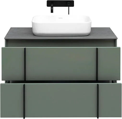 Тумба под умывальник подвесная Allen Brau Reality 90 олива 1.32006.CGM