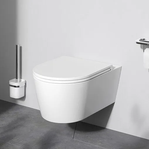 Унитаз подвесной безободковый Am.Pm Func FlashClean белый C8F1701SC