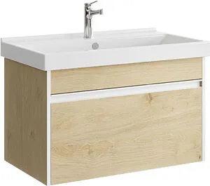 Тумба под умывальник подвесная Aqwella Urban 80 дуб давос URB0108DD Тумба под умывальник подвесная Aqwella Urban 80 дуб давос URB0108DD, 1