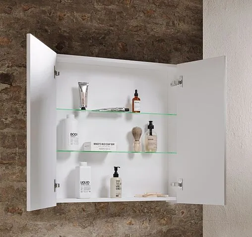 Шкаф-зеркало Aqwella Simplex 70 белый SLX0407