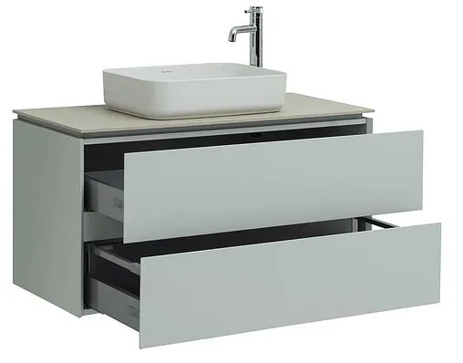 Тумба-умывальник подвесной Allen Brau Infinity 100 папирус 1.21003.PWM+