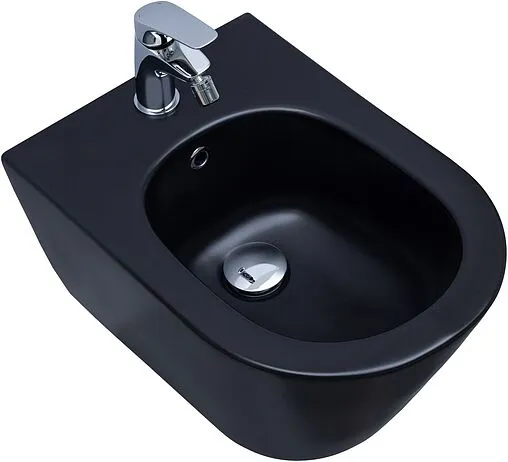 Биде подвесное Aquanet Lake черный матовый LAKE-B2B