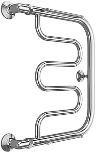 Полотенцесушитель водяной Terminus Фокстрот 1&quot; БШ 500х400 полированная сталь 4620768881497, 1