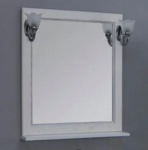 Зеркало Aquaton Жерона 85 белое серебро 1A158702GEM20 Зеркало Aquaton Жерона 85 белое серебро 1A158702GEM20, 4