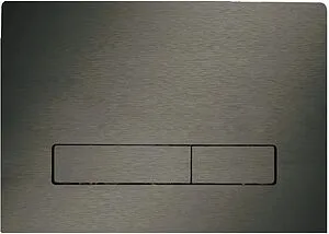 Клавиша смыва для унитаза KK-POL VITRUM METAL SLIM 350/PSM/006-00-00 титан, 1