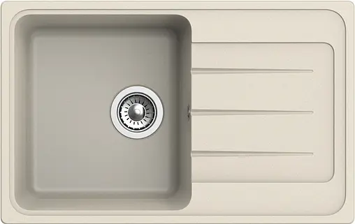 Мойка кухонная Ewigstein Elegant E-R50F бежевый