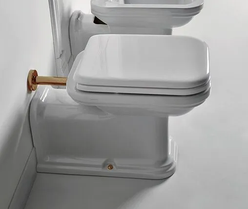 Унитаз приставной Kerasan Waldorf белый 411601