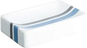 Мыльница Fixsen Dony белый/с рисунком FX-232-4 Мыльница Fixsen Dony белый/с рисунком FX-232-4, 1