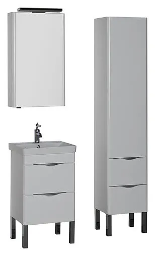 Шкаф-пенал Aquanet Орлеан 40 R белый 00183079