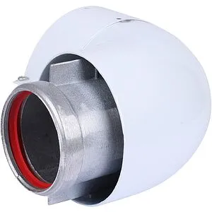 Колено для дымохода Ø 60/100мм ∠ 90° (Al) Vaillant 303808, 3