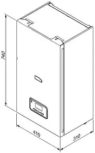 Котел электрический одноконтурный 24кВт Protherm Скат 24 KE /14 RU 0010023652, 2