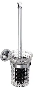 Ёршик для унитаза Sofita Crystal хром SF-35013 Ёршик для унитаза Sofita Crystal хром SF-35013, 1