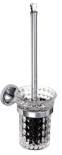 Ёршик для унитаза Sofita Crystal хром SF-35013