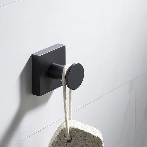 Крючок Timo Selene чёрный матовый 12011/03