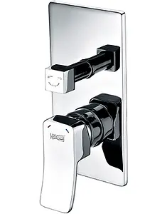 Смеситель для ванны скрытого монтажа Wasserkraft Aller хром 10641, 1