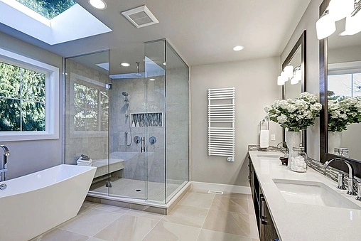 Полотенцесушитель электрический лесенка Atlantic Velma 1270x500 500W белый 100021