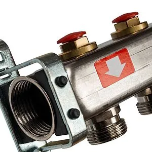 Группа коллекторная без расходомеров 11 отводов 1&quot;в/в x ¾&quot;ек Stout SMS 0922 000011, 4