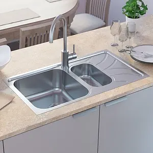 Мойка кухонная IDDIS Arro 78 L хром ARR78PXi77K, 3