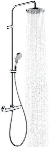Душевая система с термостатом для душа Hansgrohe Vernis Blend 230 1jet Green хром 26318000