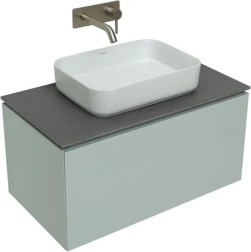 Тумба под умывальник подвесная Allen Brau Infinity 85 папирус 1.21002.PWM