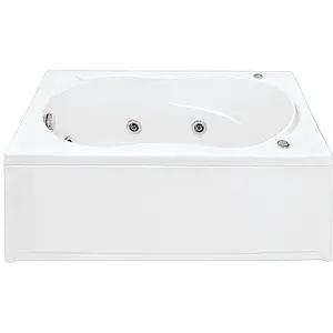 Панель для ванны фронтальная Bas Кэмерон 120 белый Э 00018 Панель для ванны фронтальная Bas Кэмерон 120 белый Э 00018, 2