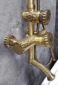 Душевая система со смесителем для ванны Lemark Jasmine бронза LM6662B Душевая система со смесителем для ванны Lemark Jasmine бронза LM6662B, 4