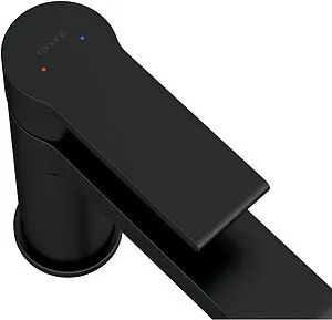 Смеситель для раковины Cersanit Brasko black чёрный матовый 63107, 4