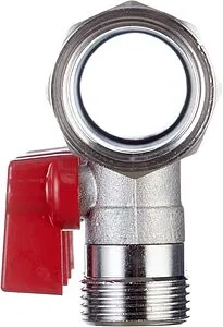 Коллектор запорный проходной 3 отвода красный 1"в/н x ¾"ек Henco VB060503-ROOD Коллектор запорный проходной 3 отвода красный 1"в/н x ¾"ек Henco VB060503-ROOD, 4