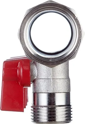 Коллектор запорный проходной 3 отвода красный 1&quot;в/н x ¾&quot;ек Henco VB060503-ROOD