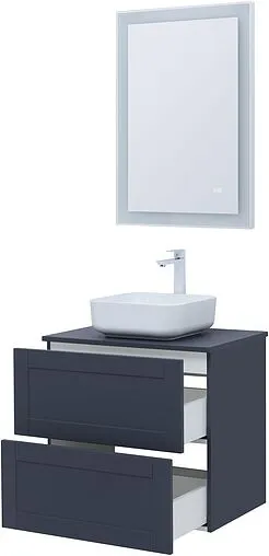 Тумба-умывальник подвесная Aquanet Терра 70 маренго 00313244+