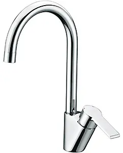 Смеситель для кухни Wasserkraft Ammer хром 3707, 1
