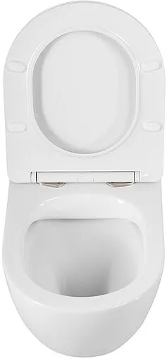 Унитаз подвесной безободковый BelBagno Sfera-R белый BB046CHR/SC