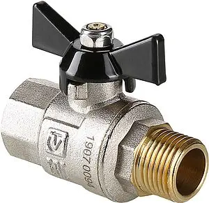 Кран шаровый ½&quot;в x ½&quot;н Valtec Perfect VT.318.N.04, 1