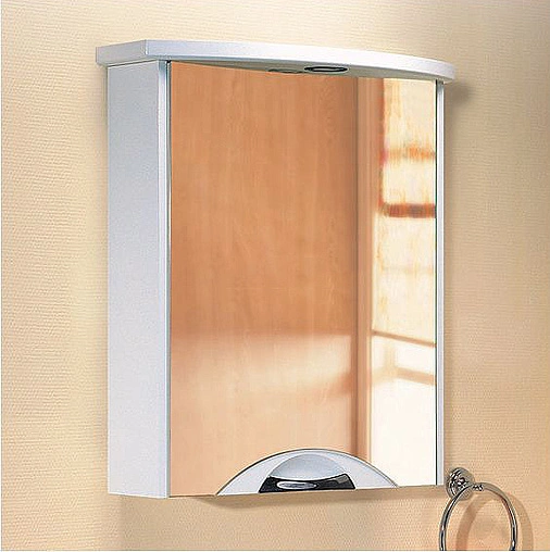 Шкаф-зеркало Aqwella Ultra-Lux 65 белый Ul-l.04.06.G