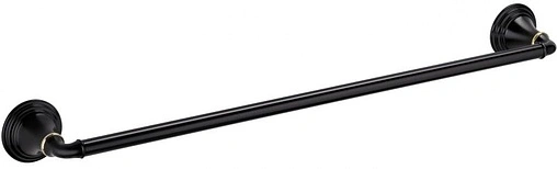 Полотенцедержатель Fixsen Luksor черный/золото FX-71601B