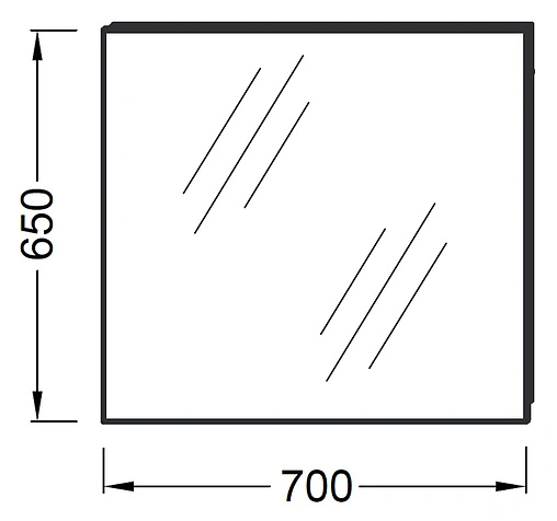 Зеркало Jacob Delafon 70 EB1082-NF
