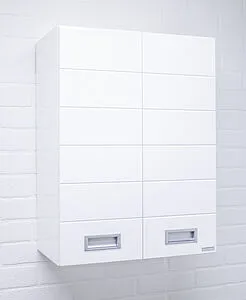 Шкаф двухстворчатый Домино Cube-2 50 белый DC5016H, 4